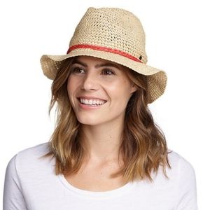 Eddie Bauer packable straw hat L/XL